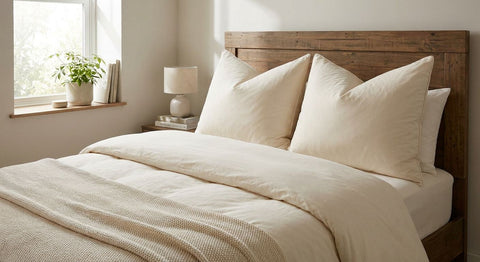 King size pillows for a small bedroom: do they still fit