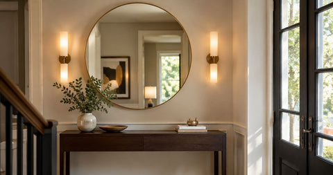 Best wall mirrors for a hotel-style entryway