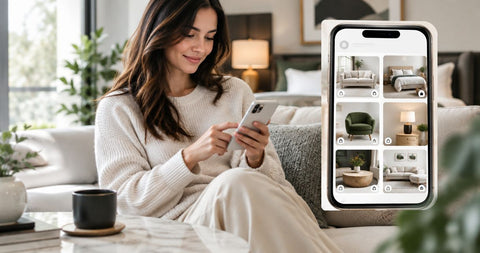 How to shop Elegante's hotel-style pieces on Instagram Shopping