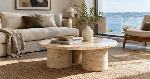 Best travertine coffee tables for Australian living rooms 2026