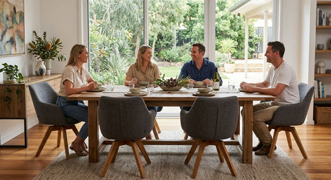 Best swivel dining chairs for Australian dining rooms 2026