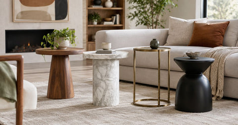 Best living room side tables ranked by material 2026