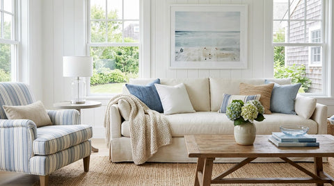 Best designer couches for a Hamptons-style living room