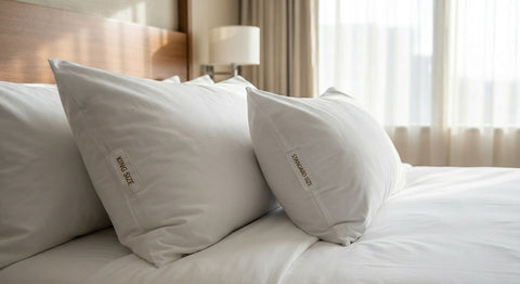 InterContinental hotel pillows: standard vs king size