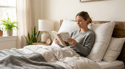 Firm pillows for reading in bed