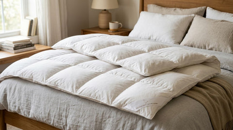 GSM explained: how to read a goose down quilt's warmth rating