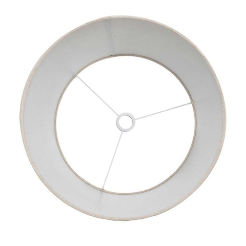 Larissa Drum Shade - Medium Natural - Larissa Drum Shade - Medium Natural - Eleganté
