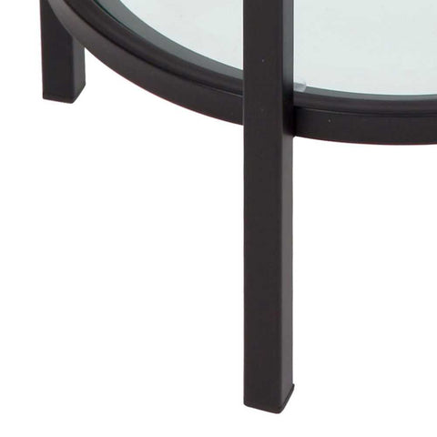Cocktail Glass Petite Side Table - Black - Side Tables - Eleganté