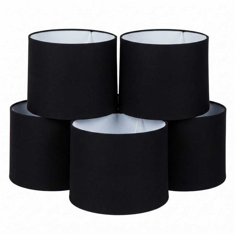 Capella Tapered Shade - Tall Black - Bulk Buy Qty 5 - Capella Tapered Shade - Tall Black - Bulk Buy Qty 5 - Eleganté