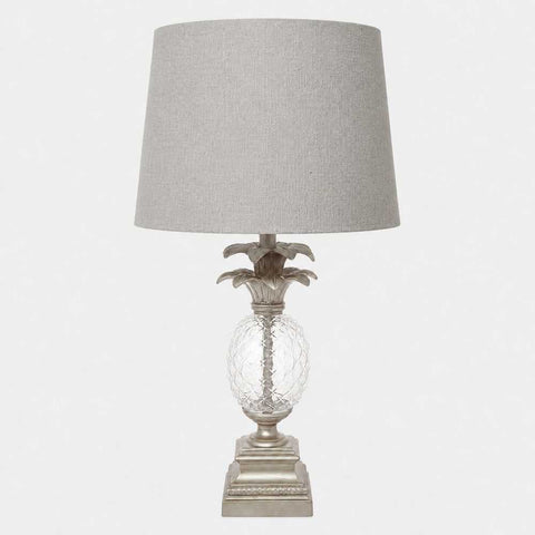 Langley Table Lamp - Antique Silver