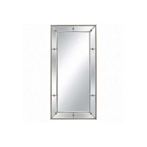 Constance 100x210cm Rectangle Floor Mirror - Antique Silver - OUTLET NSW - Constance 100x210cm Rectangle Floor Mirror - Antique Silver - OUTLET NSW - Eleganté