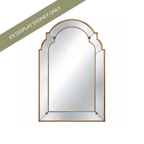 Constance 68x172.5cm Arch Wall Mirror - Antique Silver - OUTLET NSW - Constance 68x172.5cm Arch Wall Mirror - Antique Silver - OUTLET NSW - Eleganté