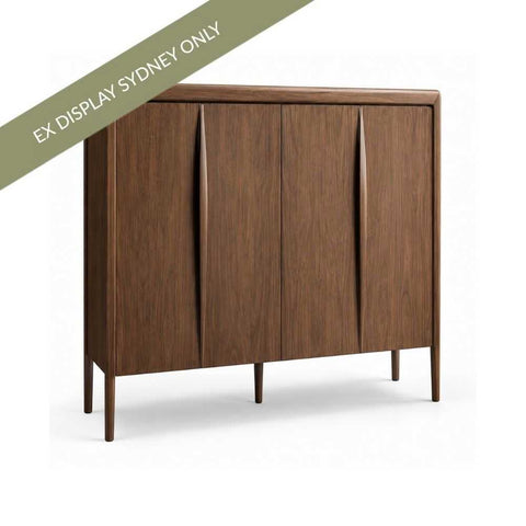 Brianna 50x60cm 2 Drawer Bedside Table - OUTLET NSW - Brianna 50x60cm 2 Drawer Bedside Table - OUTLET NSW - Eleganté