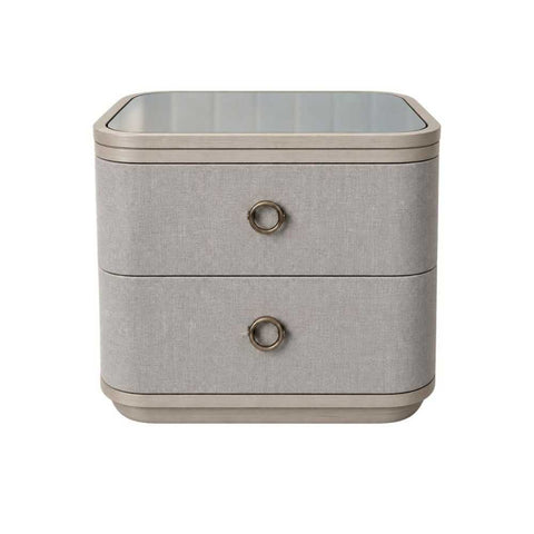 Sonya 60x55cm Bedside Table - OUTLET NSW - Sonya 60x55cm Bedside Table - OUTLET NSW - Eleganté