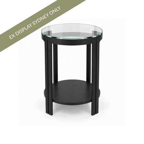 Bonnie Round Side Table - Black - OUTLET NSW - Bonnie Round Side Table - Black - OUTLET NSW - Eleganté