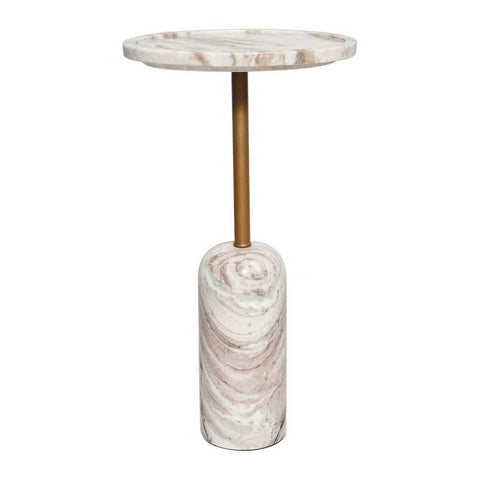 Solada Marble Cocktail Table - Large Natural - Side Tables - Eleganté