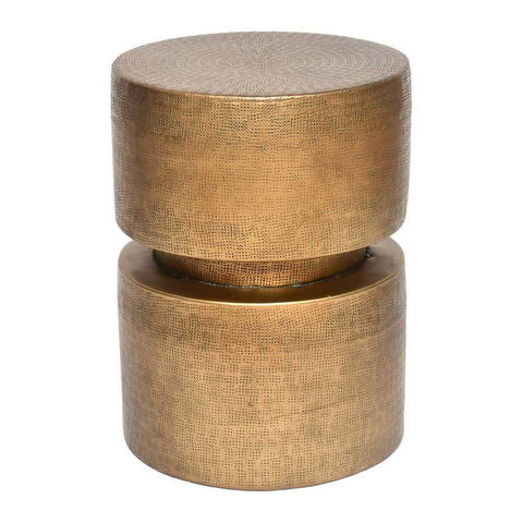 Amadi Side Table - Antique Gold - Side Tables - Eleganté