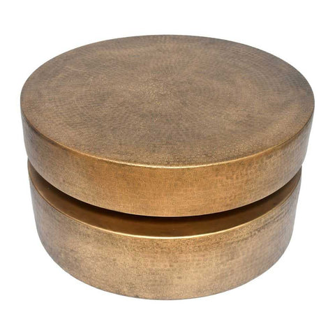 Amadi Coffee Table - Antique Gold - Coffee Tables - Eleganté