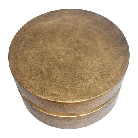 Amadi Coffee Table - Antique Gold - Coffee Tables - Eleganté