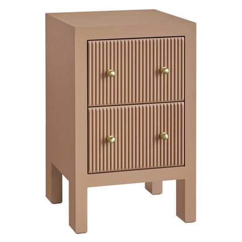Ariana Bedside Table - Petite Mocha Mousse - OUTLET NSW
