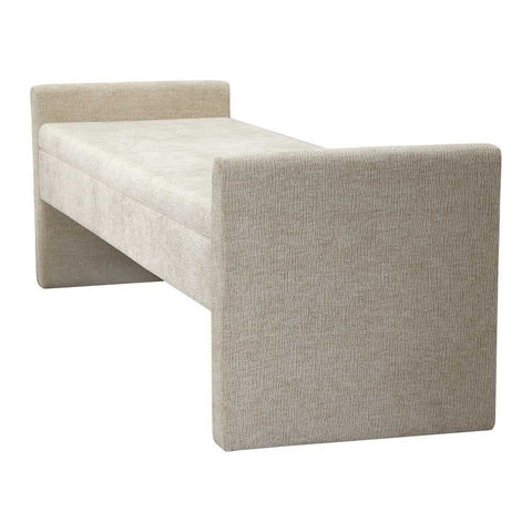 Brigitte Bench Ottoman - Wheat - Ottomans and Stools - Eleganté