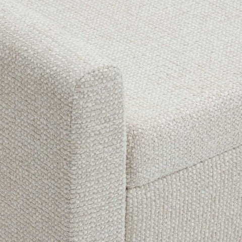 Brigitte Stool - Speckle Ecru - Ottomans and Stools - Eleganté
