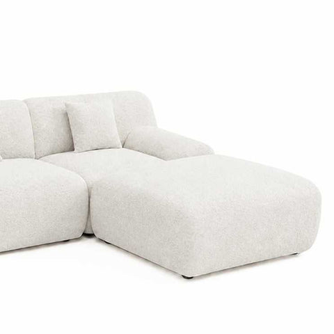 Freya Ottoman - White
