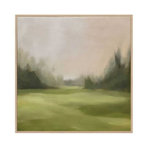 Green Meadows 100x100cm Canvas Painting - OUTLET NSW - Green Meadows 100x100cm Canvas Painting - OUTLET NSW - Eleganté
