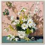 Velvet Morning 120x120cm Canvas Painting - OUTLET NSW - Velvet Morning 120x120cm Canvas Painting - OUTLET NSW - Eleganté