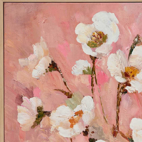 Faded Flora 80x100cm Canvas Painting - Canvas Paintings, Oils, Prints, Wall Art - Eleganté