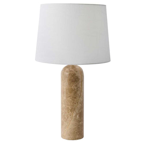 Westmont Marble Table Lamp - Moscato Beige - Westmont Marble Table Lamp - Moscato Beige - Eleganté