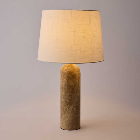 Westmont Marble Table Lamp - Moscato Beige - Westmont Marble Table Lamp - Moscato Beige - Eleganté