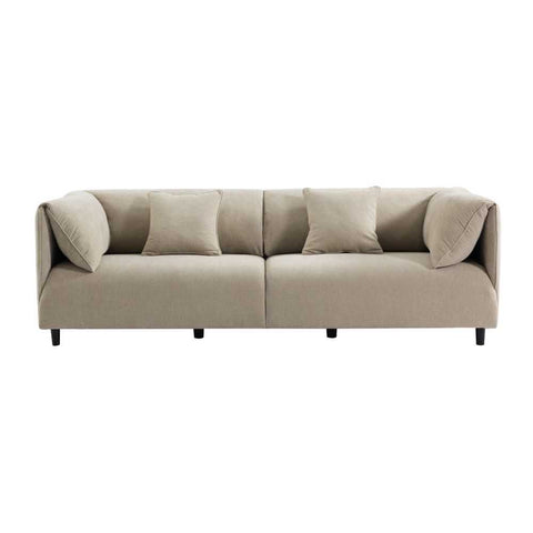 Dominic 3 Seater Sofa - Wheat - Dominic 3 Seater Sofa - Wheat - Eleganté