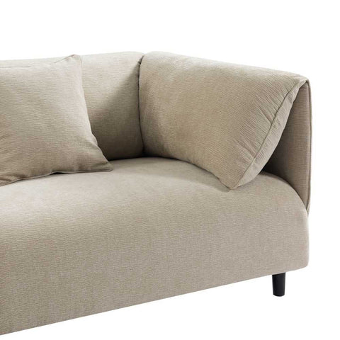 Dominic 3 Seater Sofa - Wheat - Dominic 3 Seater Sofa - Wheat - Eleganté