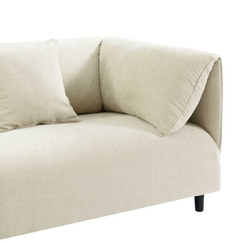 Dominic 3 Seater Sofa - Ivory - Dominic 3 Seater Sofa - Ivory - Eleganté
