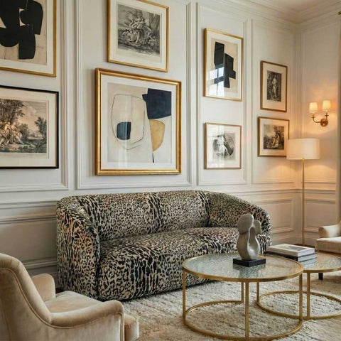 Durban 3 Seater Sofa - Leopard Chenille *LIMITED EDITION* - Durban 3 Seater Sofa - Leopard Chenille *LIMITED EDITION* - Eleganté