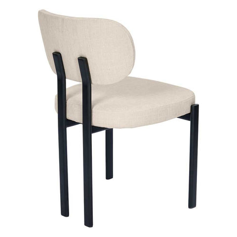Stuart Dining Chair - Natural Chenille - Dining Chairs - Eleganté
