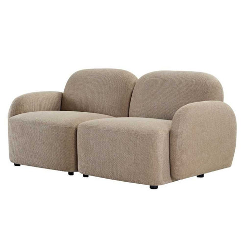 Ramona Modular 2 Seater Sofa - Taupe - Ramona Modular 2 Seater Sofa - Taupe - Eleganté