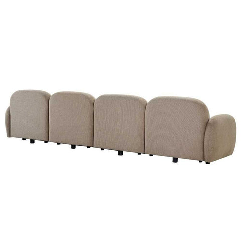 Ramona Modular 4 Seater Sofa - Taupe - Ramona Modular 4 Seater Sofa - Taupe - Eleganté