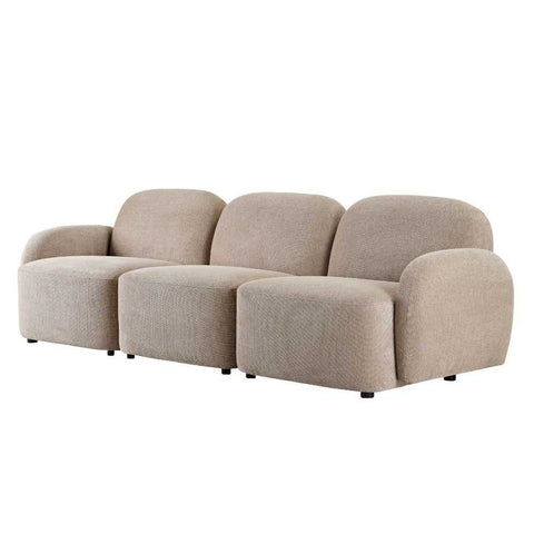 Ramona Modular 3 Seater Sofa - Taupe - Ramona Modular 3 Seater Sofa - Taupe - Eleganté