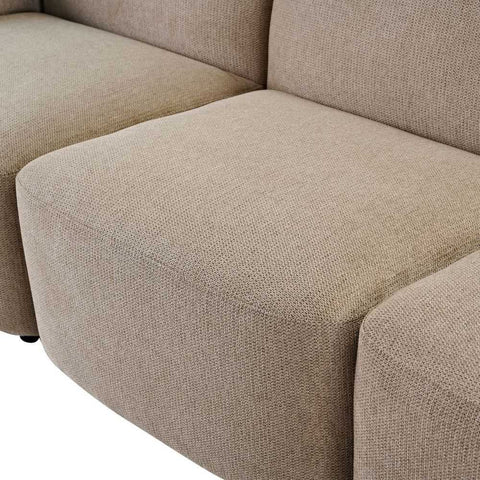 Ramona Modular 3 Seater Sofa - Taupe - Ramona Modular 3 Seater Sofa - Taupe - Eleganté