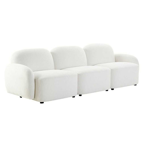 Ramona Modular 3 Seater Sofa - White - Ramona Modular 3 Seater Sofa - White - Eleganté