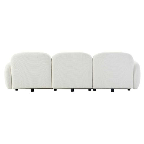 Ramona Modular 3 Seater Sofa - White - Ramona Modular 3 Seater Sofa - White - Eleganté