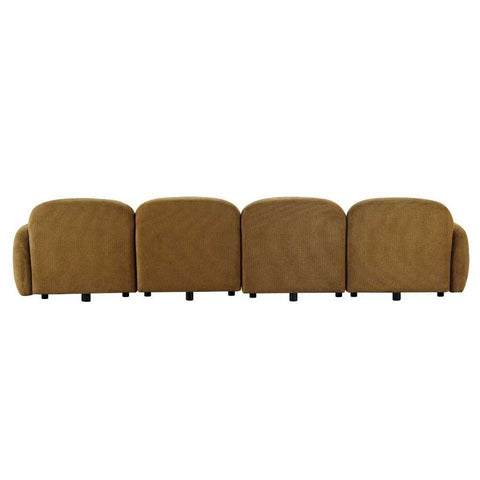 Ramona Modular 4 Seater Sofa - Toffee - Ramona Modular 4 Seater Sofa - Toffee - Eleganté