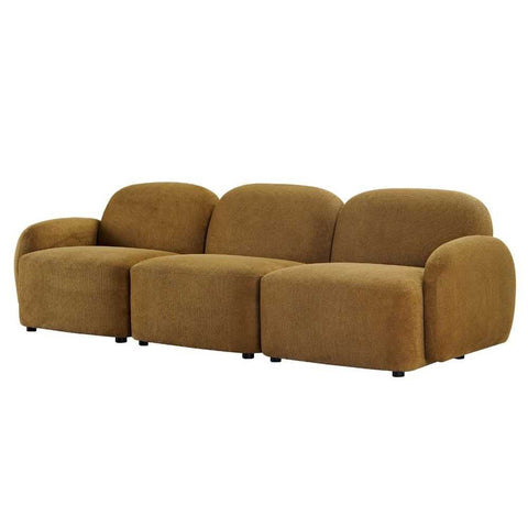 Ramona Modular 3 Seater Sofa - Toffee - Ramona Modular 3 Seater Sofa - Toffee - Eleganté