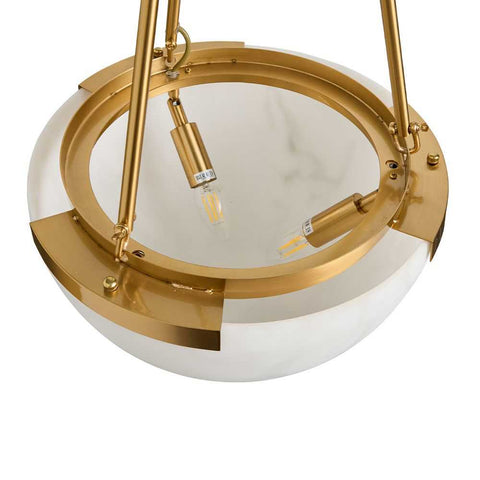 Mishca Pendant - Antique Brass - Mishca Pendant - Antique Brass - Eleganté