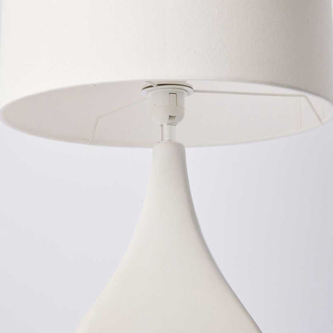 Sabrina Table Lamp - White - Sabrina Table Lamp - White - Eleganté