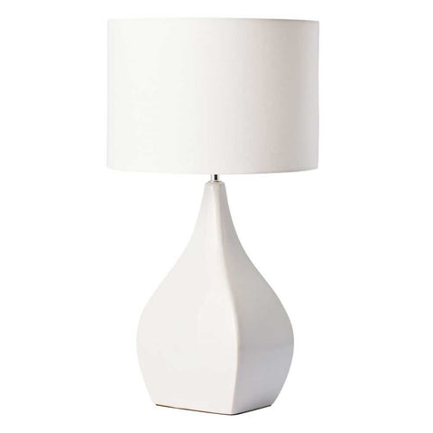 Sabrina Table Lamp - White - Sabrina Table Lamp - White - Eleganté