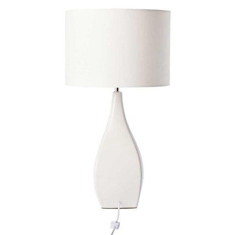 Sabrina Table Lamp - White - Sabrina Table Lamp - White - Eleganté