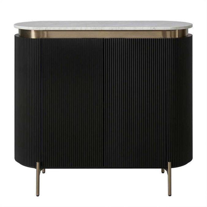 Demarco Cabinet - Black - - Eleganté